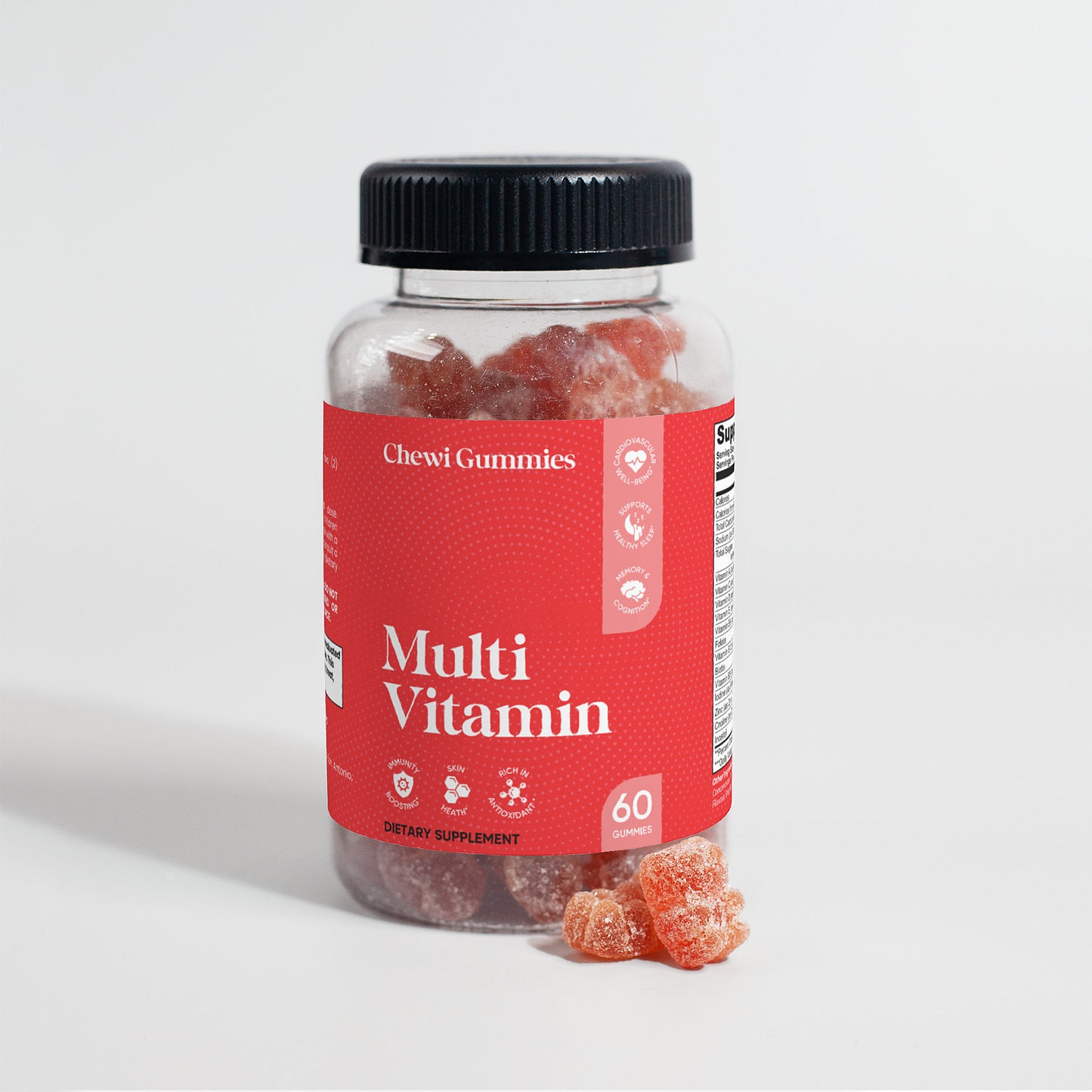 Gomitas multivitamínicas de oso (adulto)